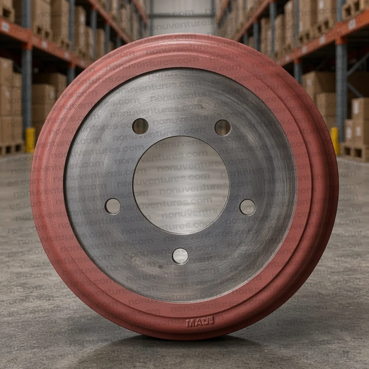 Brake Drum / Tambour de Frein product photo for Mahindra CJ340 — Nonu Ventures