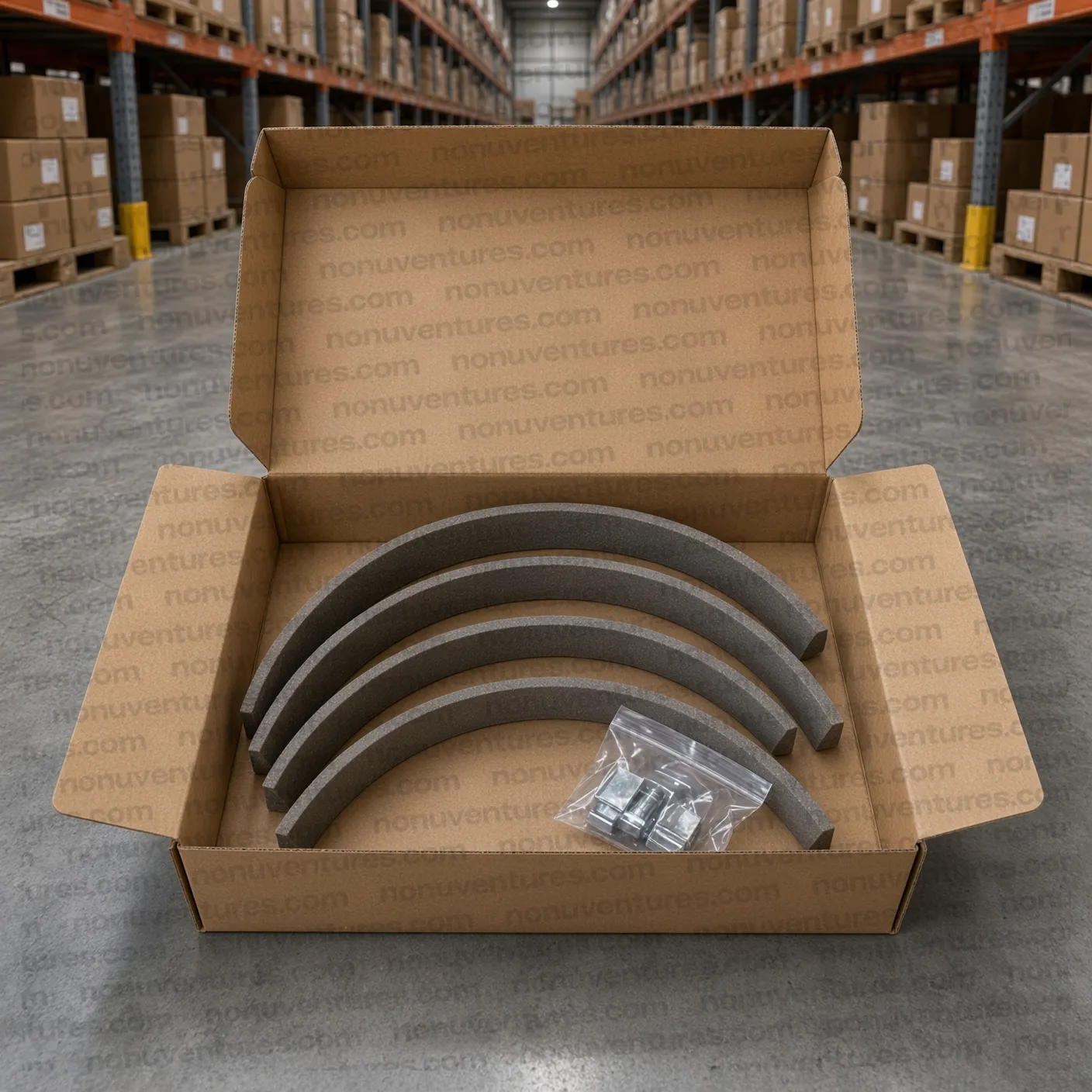 Brake Lining Set | Mahindra CJ340 | Nonu Ventures Brake Lining Set product photo for Mahindra CJ340 — Nonu Ventures