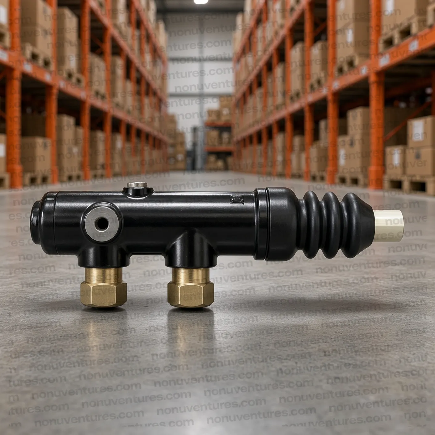 Brake Master Cylinder Assy — Remote Reservoir / Bomba de Freno / Maître Cylindre de Frein (Brake Master Cylinder Tandem · CJ340 / Stockman 4.90) for Mahindra CJ340 — photo 3 of 3