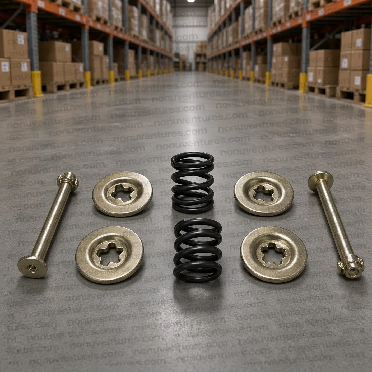 Brake Shoe Holder Kit product photo for Mahindra CJ340 — Nonu Ventures
