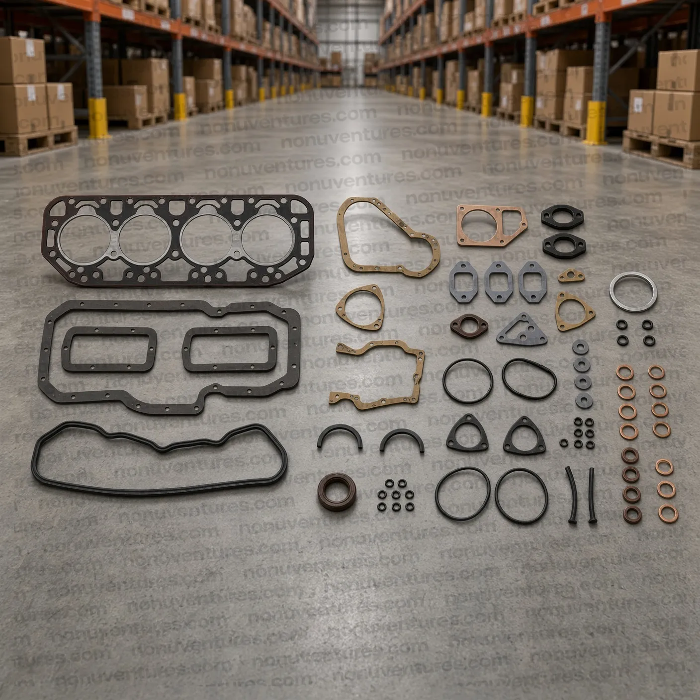 Complete Cylinder Head Gasket Set with Seals | Mahindra CJ340 | Nonu Ventures Complete Cylinder Head Gasket Set with Seals product photo for Mahindra CJ340 — Nonu Ventures