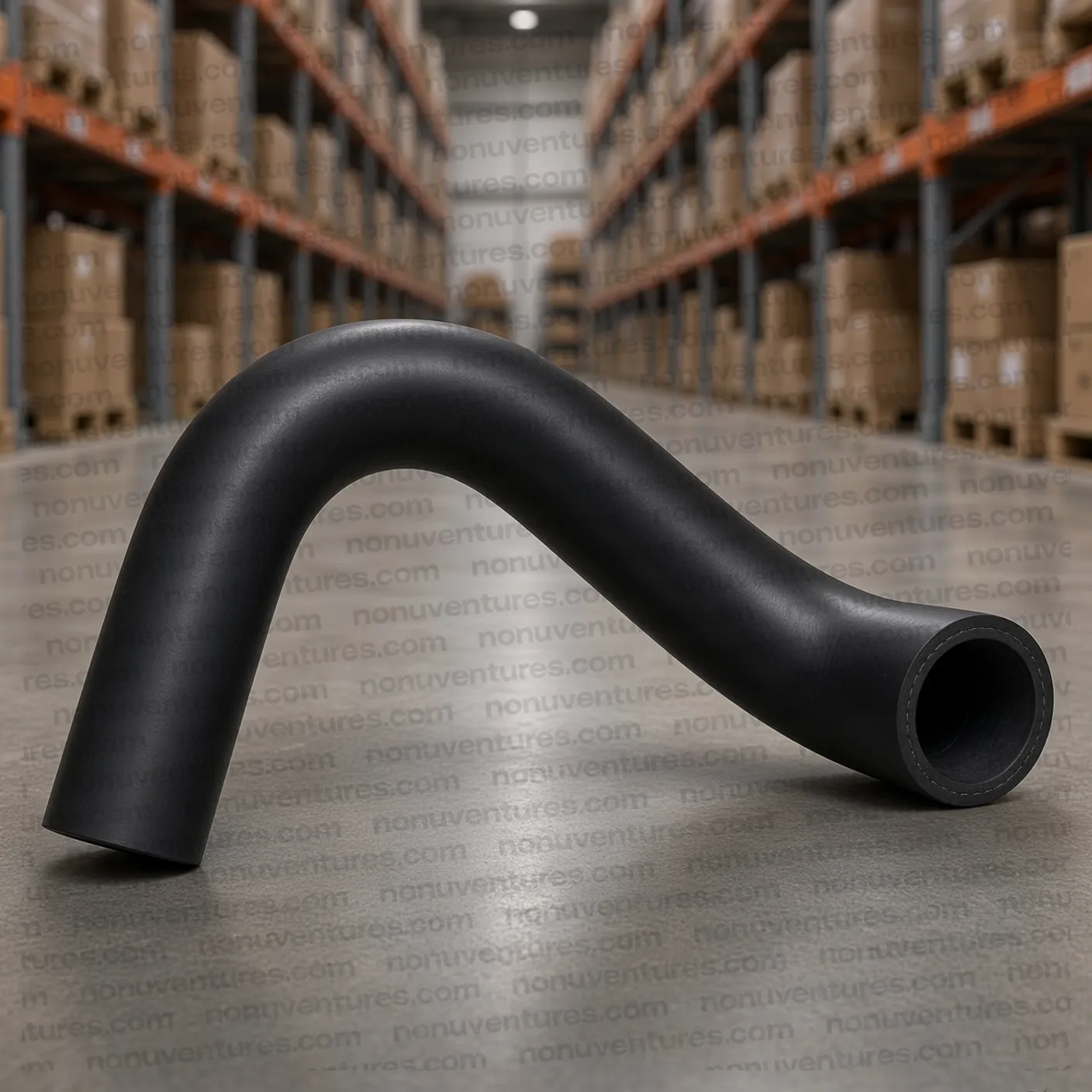 Radiator Hose Lower product photo for Mahindra CJ340 — Nonu Ventures