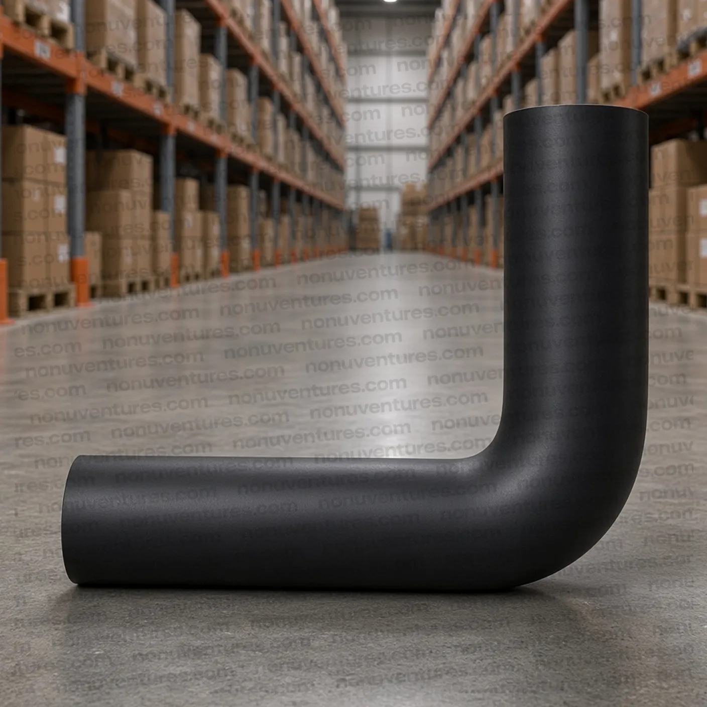 Radiator Hose Upper product photo for Mahindra CJ340 — Nonu Ventures
