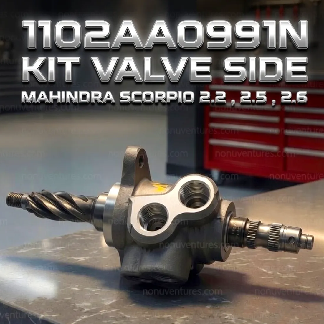 1102AA0991N Kit Valve Side | Mahindra Scorpio OEM | Nonu Ventures Kit Valve Side product photo — Mahindra OEM 1102AA0991N for Mahindra Scorpio — Nonu Ventures