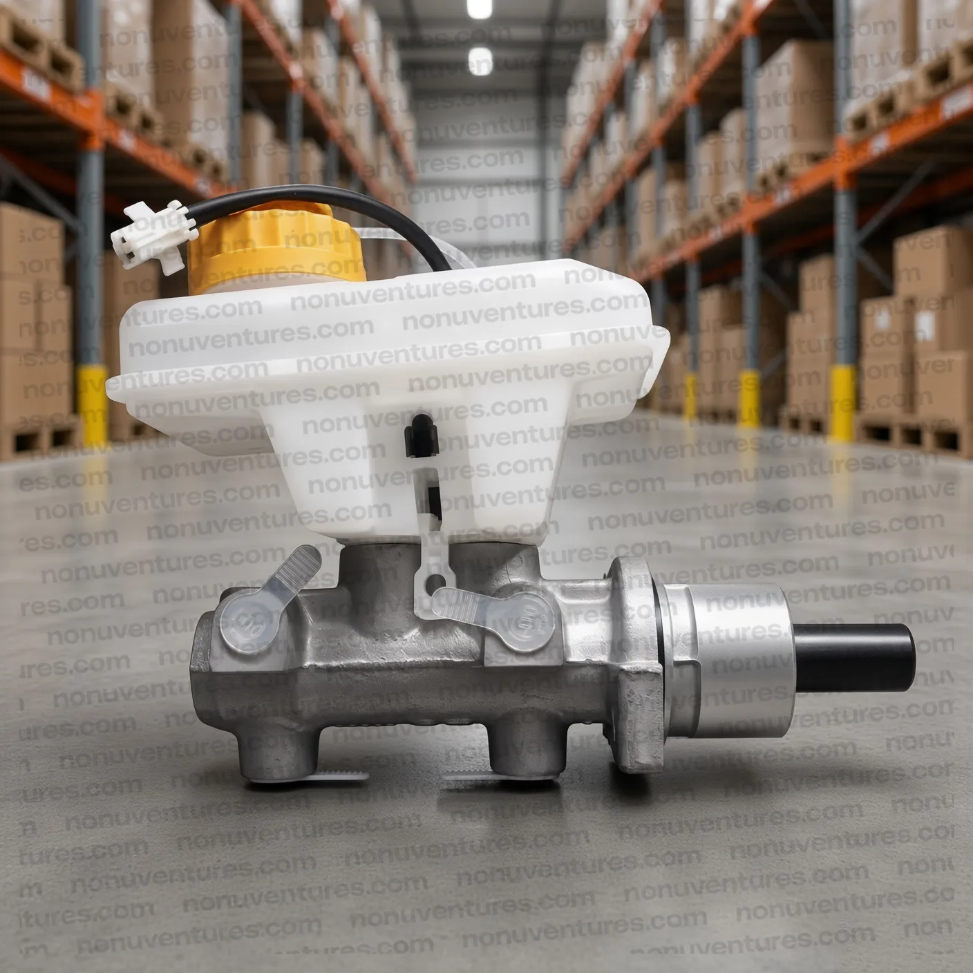 06000A0370N Brake Master Cylinder 4 Port | Mahindra Scorpio OEM | Nonu Ventures Brake Master Cylinder 4 Port product photo — Mahindra OEM 06000A0370N for Mahindra Scorpio — Nonu Ventures