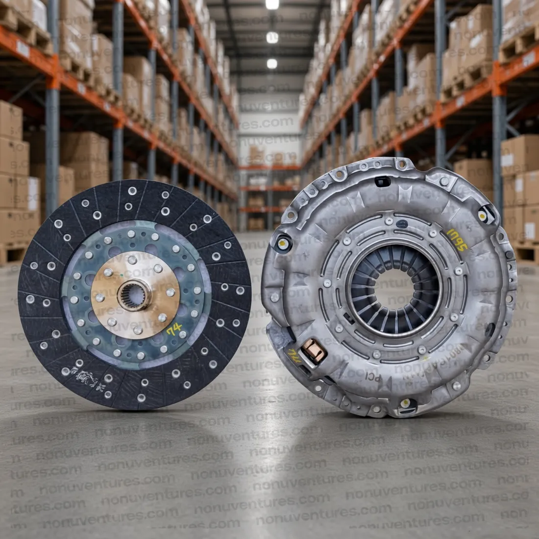 Clutch Disc & Pressure Plate Set product photo — Mahindra OEM 0801CAA01051N for Mahindra XUV500 — Nonu Ventures