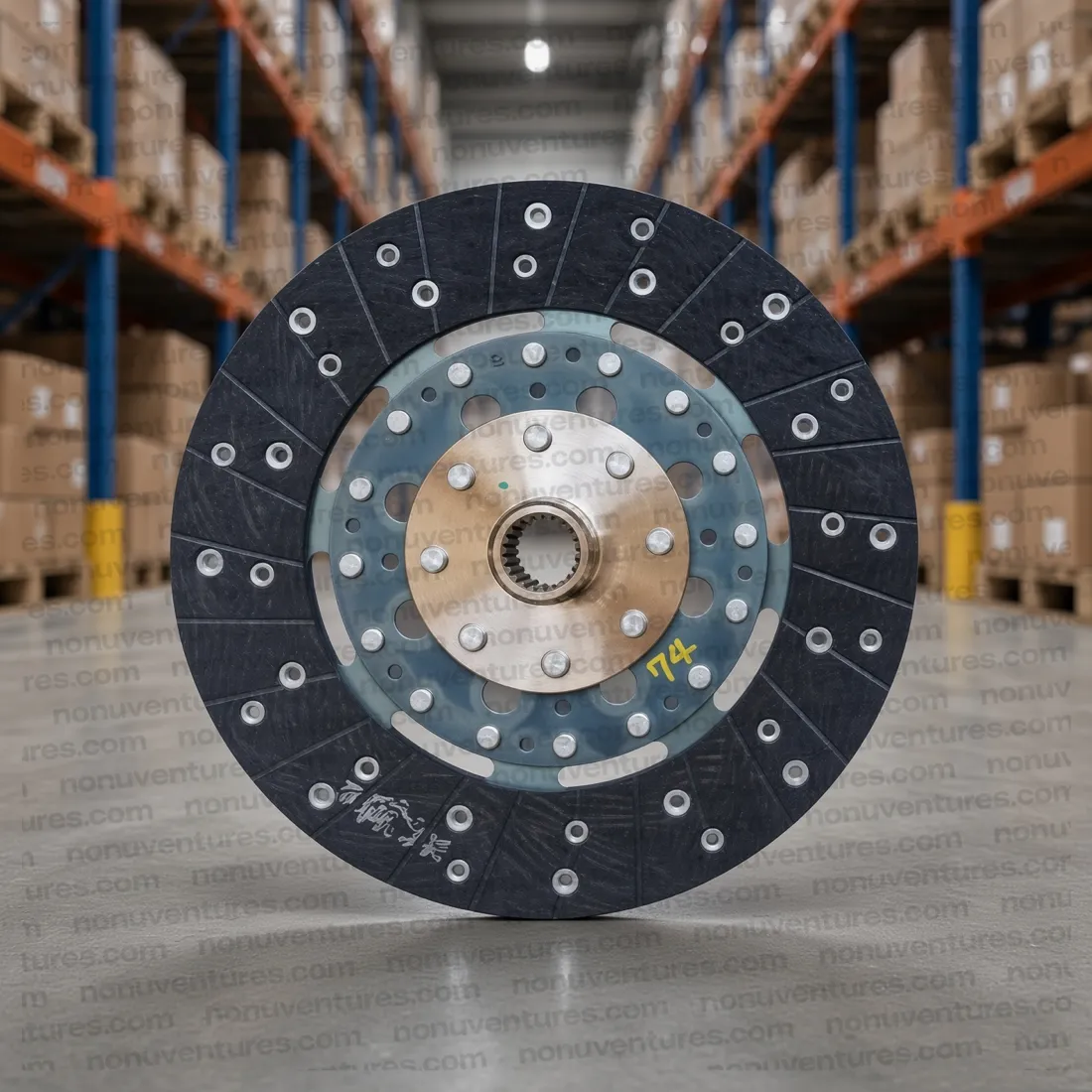 Clutch Disc & Pressure Plate Set (0801CAA01051N) for Mahindra XUV500 — photo 3 of 3