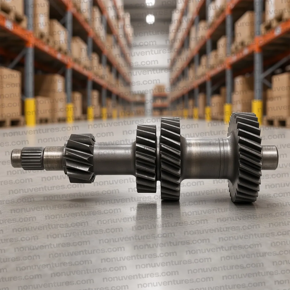 0703DAD05890N Counter Shaft V4 NGT530R Extended | Mahindra Scorpio OEM | Nonu Ventures Counter Shaft V4 NGT530R Extended product photo — Mahindra OEM 0703DAD05890N for Mahindra Scorpio — Nonu Ventures
