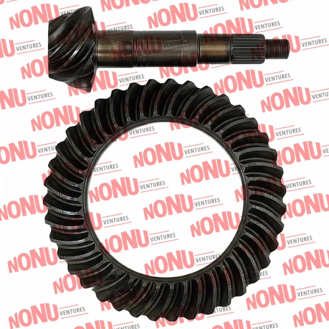 Crown Wheel & Pinion / Corona y Piñón 4.55 (41×9) (0502DA1760N) for Scorpio mHawk — photo 2 of 4
