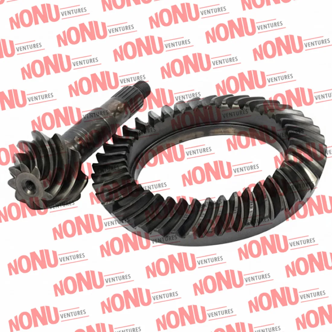 Crown Wheel & Pinion / Corona y Piñón 4.55 (41×9) (0502DA1760N) for Scorpio mHawk — photo 3 of 4