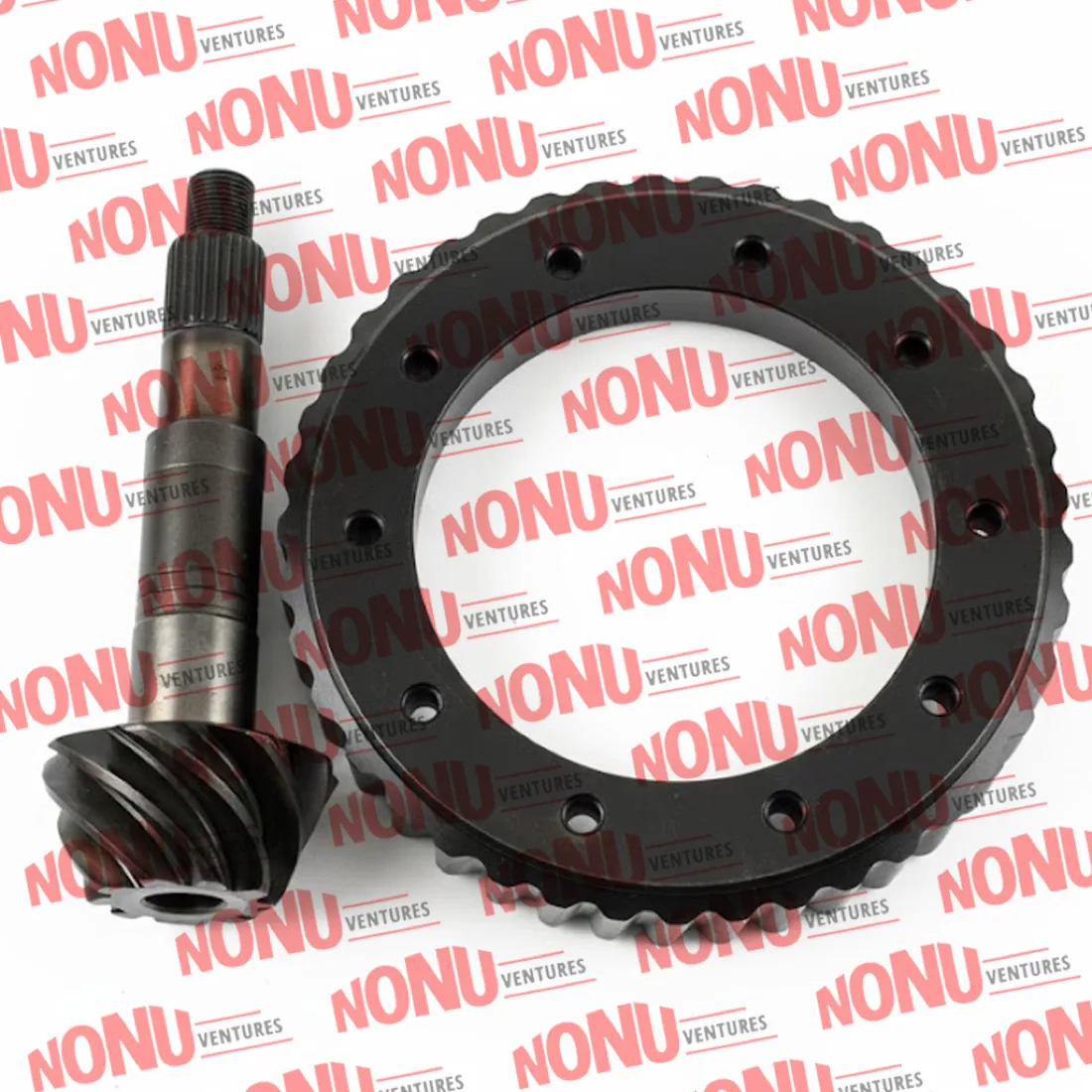 Crown Wheel & Pinion / Corona y Piñón 4.55 (41×9) (0502DA1760N) for Scorpio mHawk — photo 4 of 4