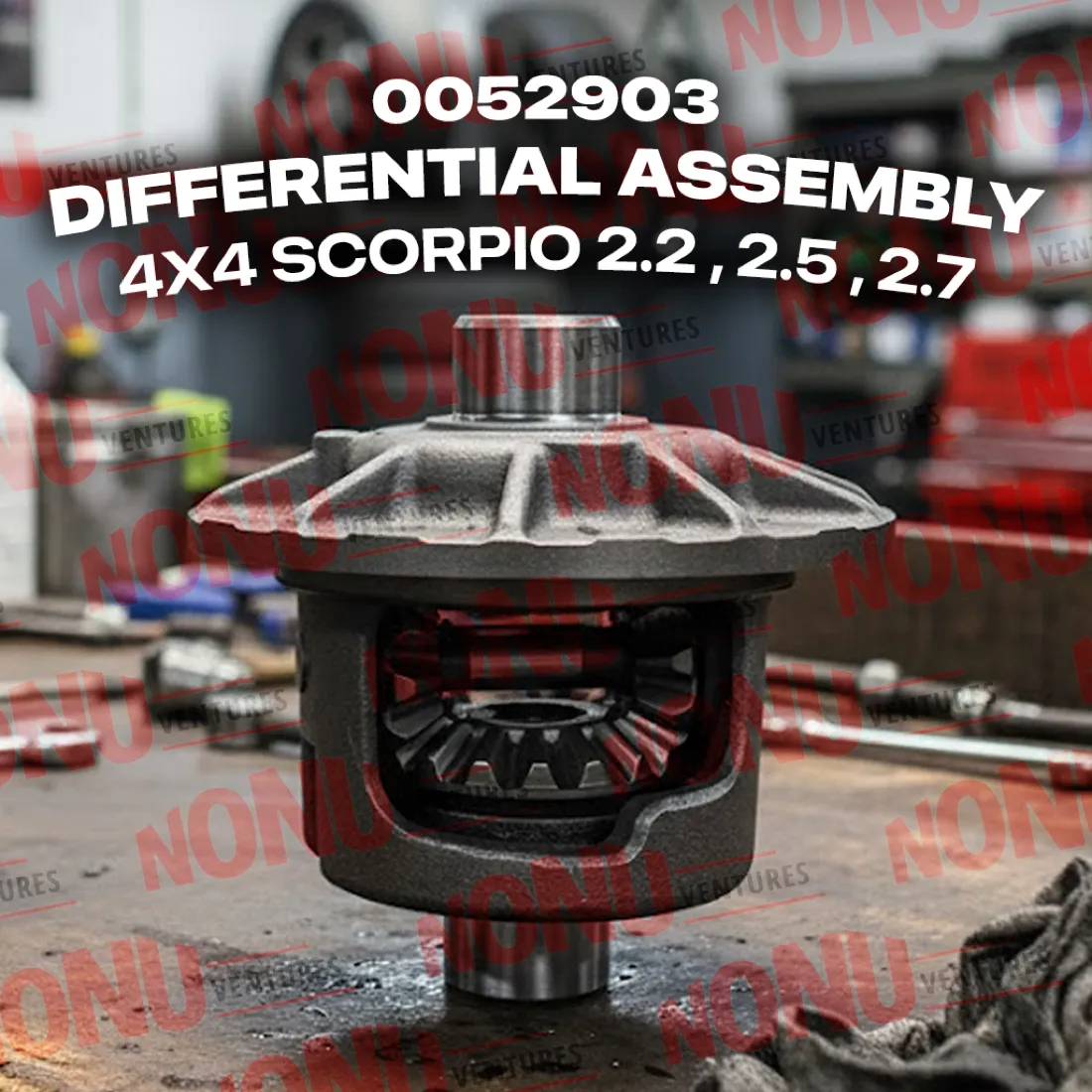 Differential Assembly 4×4 product photo — Mahindra OEM 0052903 for Scorpio 4×4 — Nonu Ventures