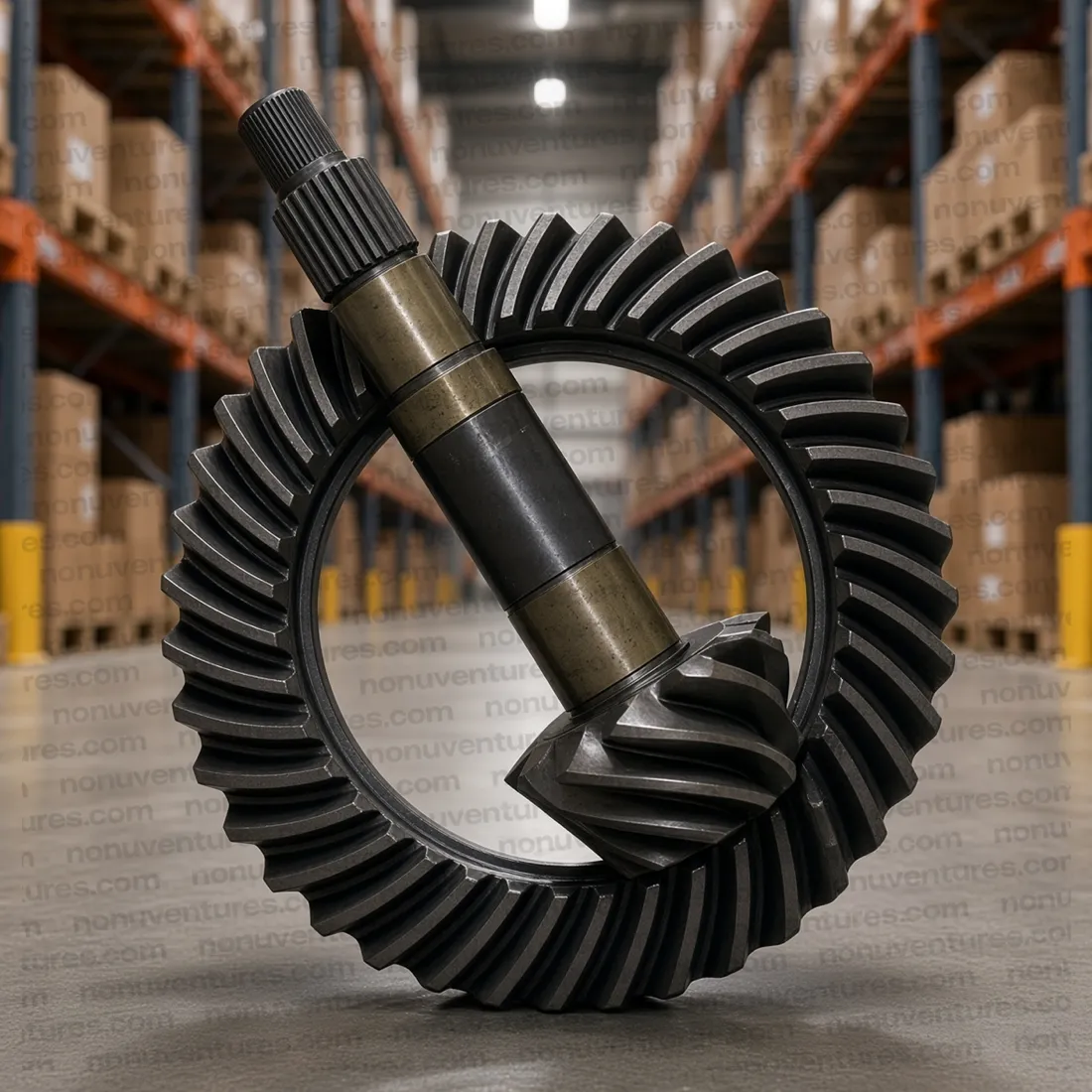 Drive Gear & Pinion 43×10 (Corona y Piñón) product photo — Mahindra OEM DRIVE-GEAR-PINION-43X10 for Mahindra Goa / Scorpio — Nonu Ventures