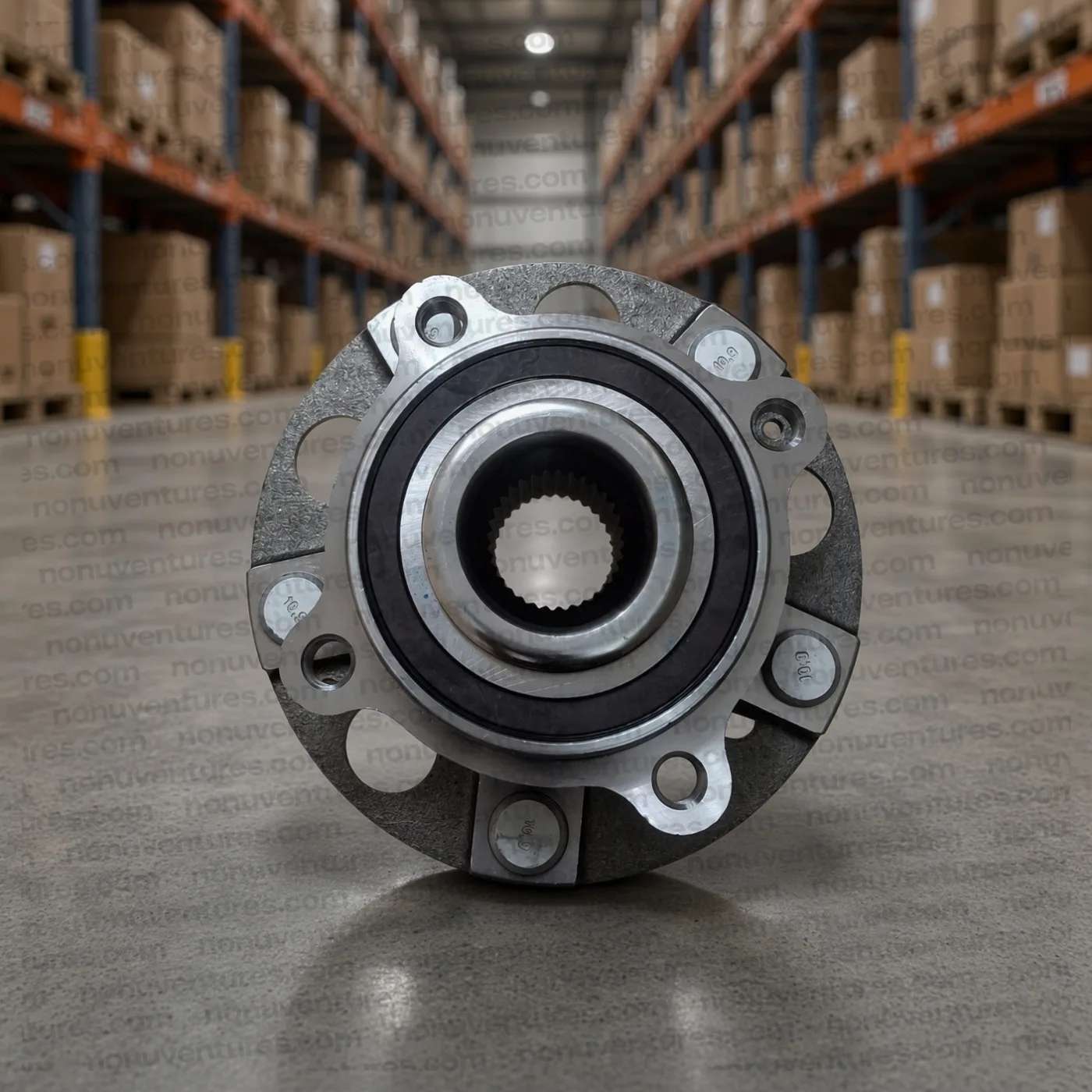 0401DAA01421N Front Wheel Hub with Bearing | Mahindra XUV500 OEM | Nonu Ventures Front Wheel Hub with Bearing product photo — Mahindra OEM 0401DAA01421N for Mahindra XUV500 — Nonu Ventures