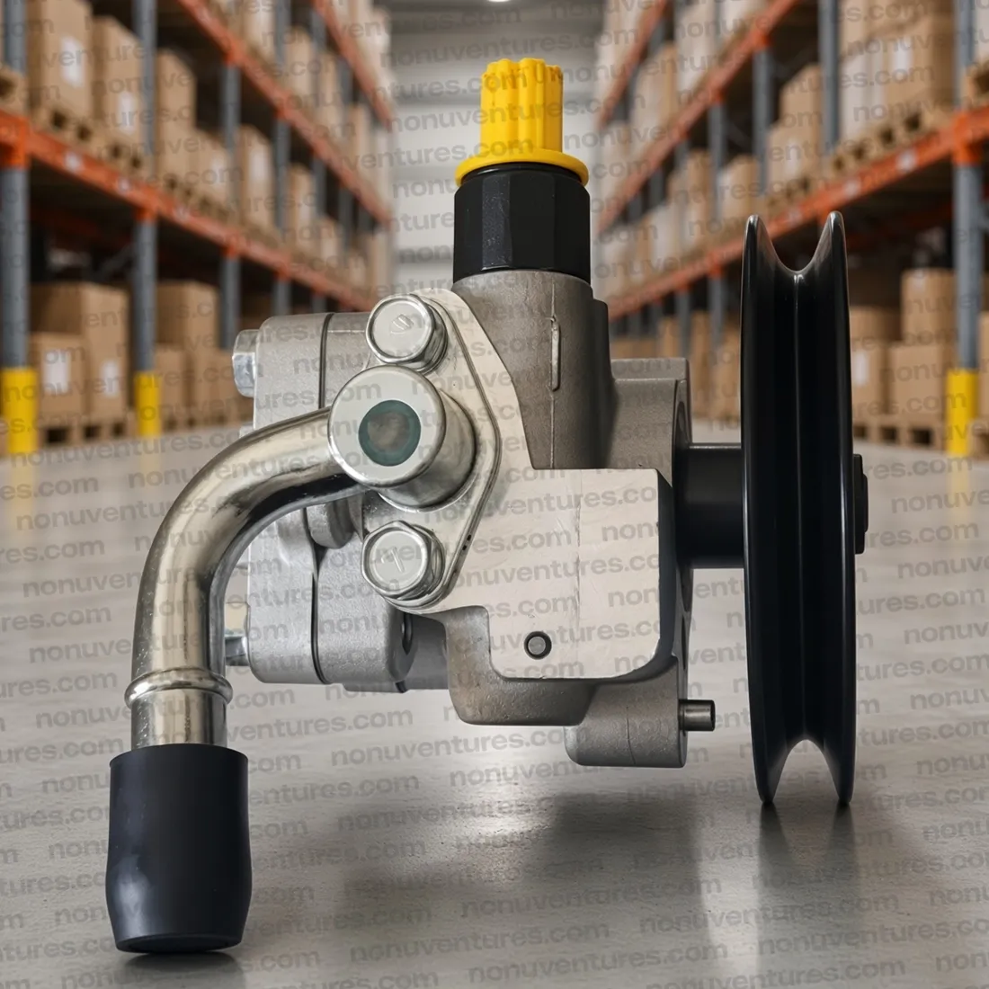 1102DA0161N Power Steering Pump | Mahindra Bolero OEM | Nonu Ventures Power Steering Pump product photo — Mahindra OEM 1102DA0161N for Mahindra Bolero — Nonu Ventures