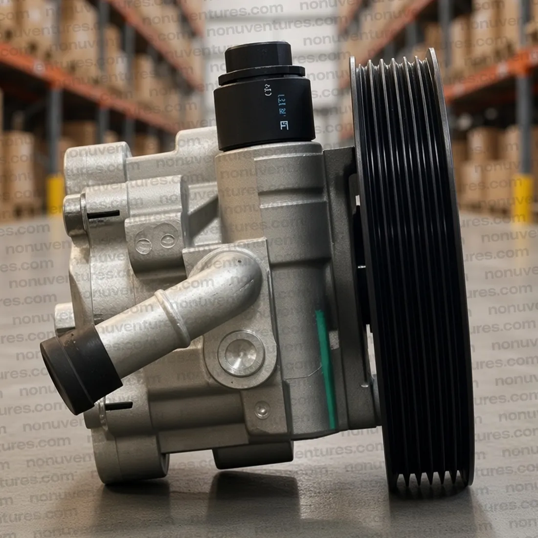 1102DAA03551N Power Steering Pump / Bomba de Dirección | Mahindra XUV500 OEM | Nonu Ventures Power Steering Pump / Bomba de Dirección product photo — Mahindra OEM 1102DAA03551N for Mahindra XUV500 — Nonu Ventures
