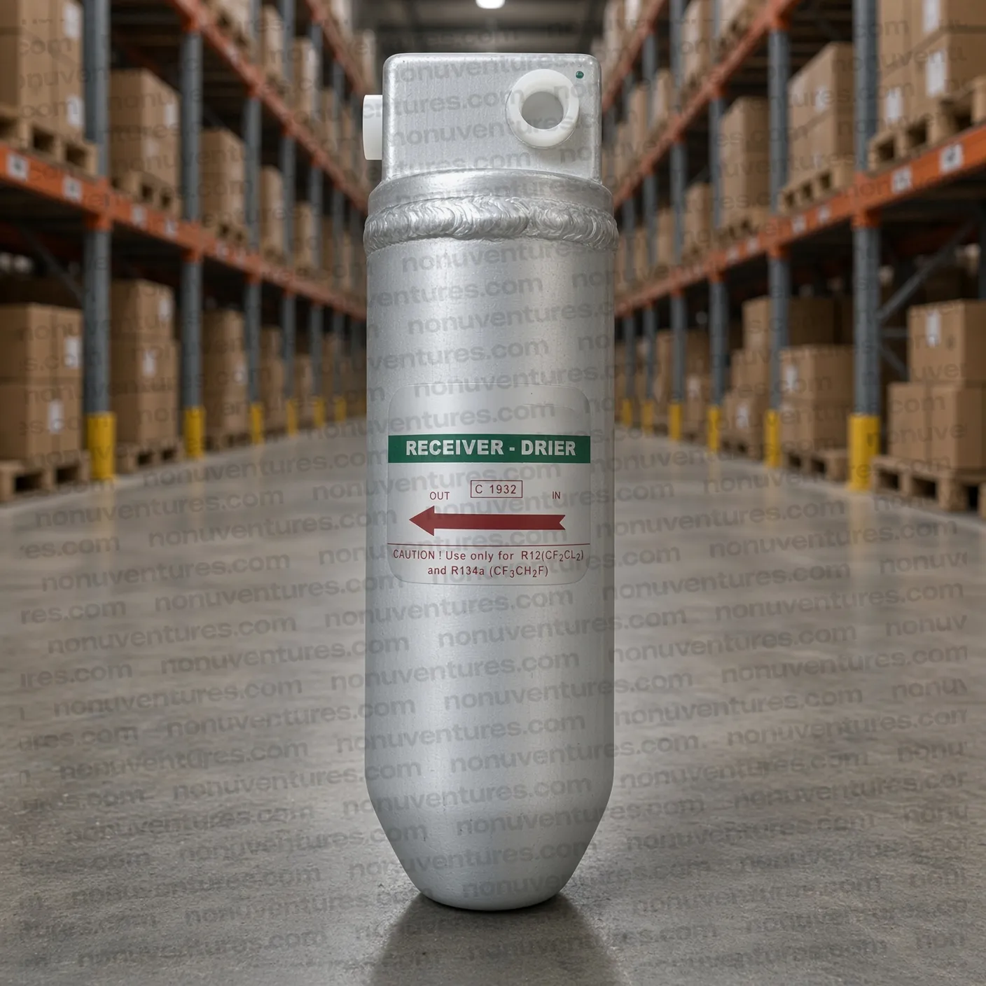 1203BA0911N AC Receiver Drier / Filtro Secador | Mahindra Scorpio OEM | Nonu Ventures AC Receiver Drier / Filtro Secador product photo — Mahindra OEM 1203BA0911N for Mahindra Scorpio — Nonu Ventures