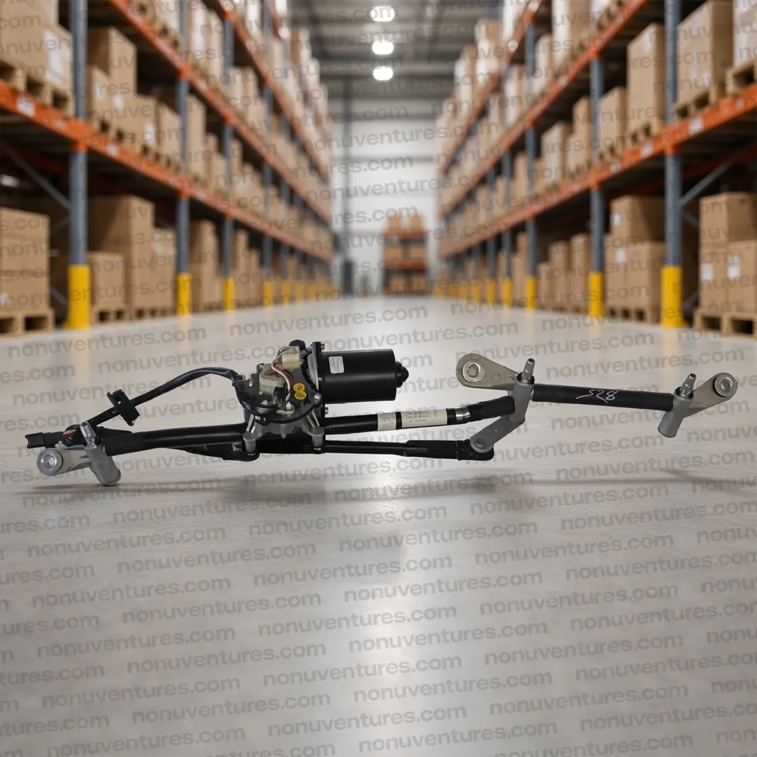 0116BAW00021N Wiper Linkage & Motor LHD / Motor de Limpiaparabrisas | Mahindra XUV500 OEM | Nonu Ventures Wiper Linkage & Motor LHD / Motor de Limpiaparabrisas product photo — Mahindra OEM 0116BAW00021N for Mahindra XUV500 — Nonu Ventures