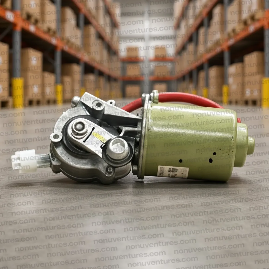 0029874 Wiper Motor LHD | Mahindra Bolero OEM | Nonu Ventures Wiper Motor LHD product photo — Mahindra OEM 0029874 for Mahindra Bolero — Nonu Ventures