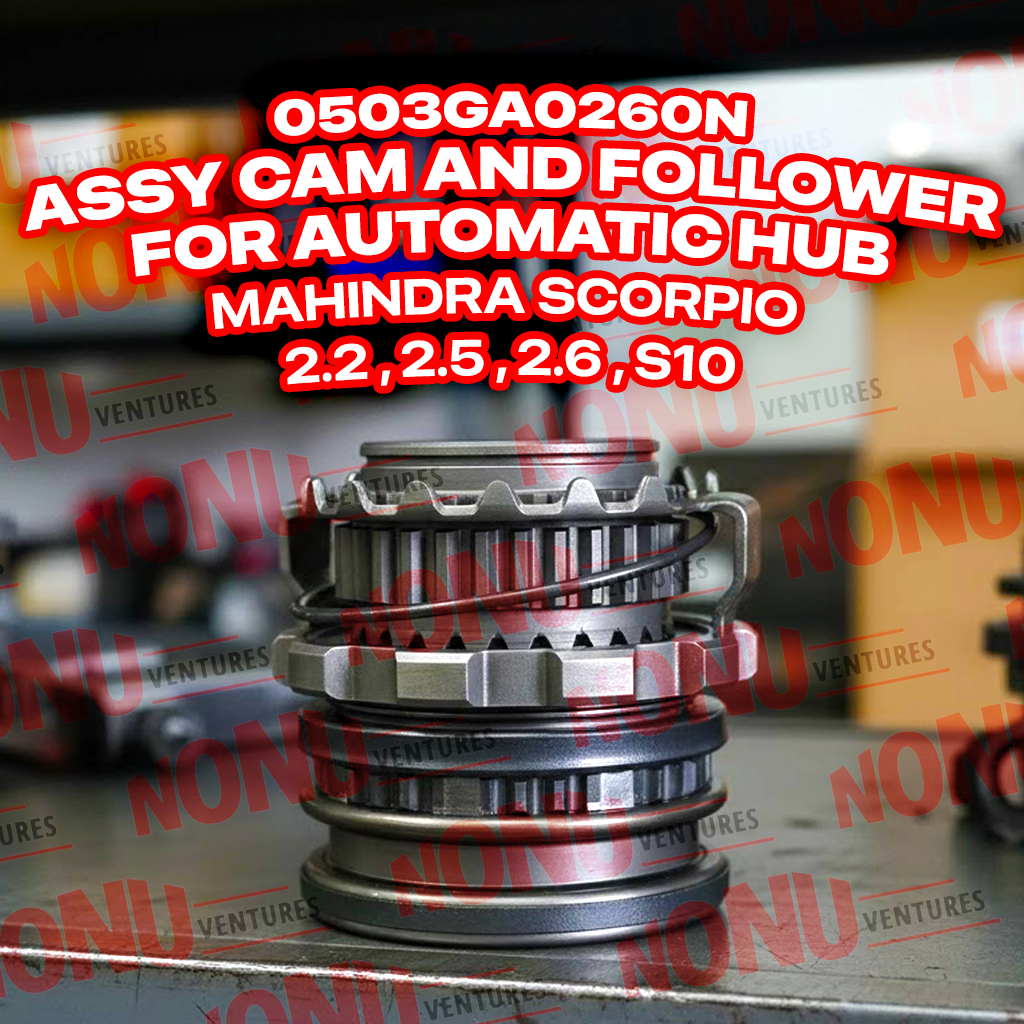 Assy Cam & Follower Automatic Hub product photo — Mahindra OEM 0503GA0260N for Scorpio / Goa — Nonu Ventures